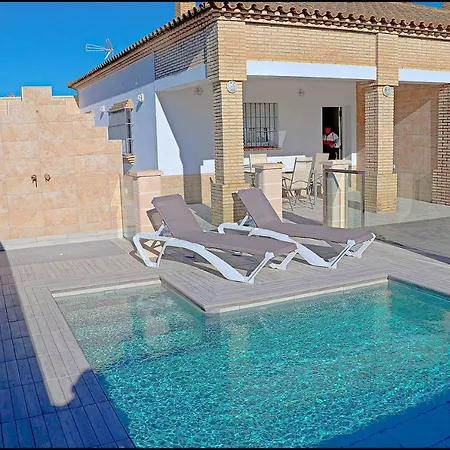 Chalet Penuelas Con Piscina Conil De La Frontera