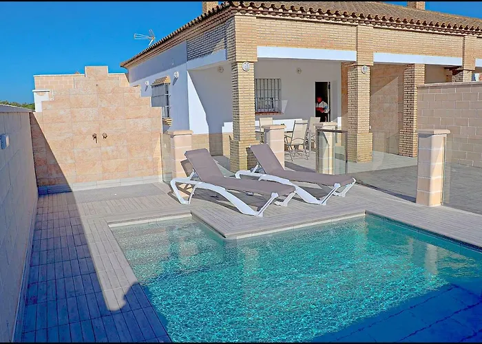 Chalet Penuelas Con Piscina Conil De La Frontera