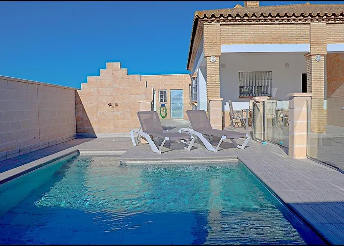 木屋 Penuelas Con Piscina *