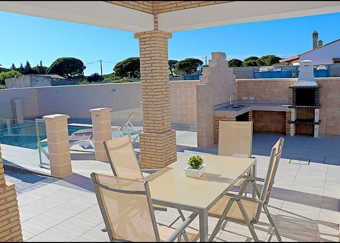 木屋 Penuelas Con Piscina